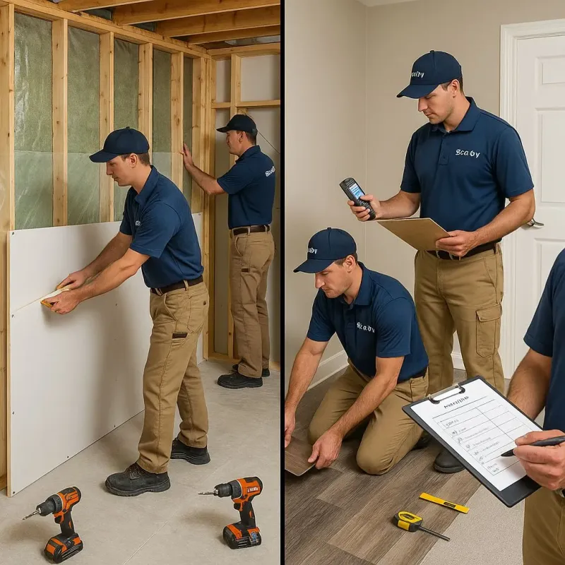 Repairs and Reconstruction process in Mount Healthy Heights, OH
