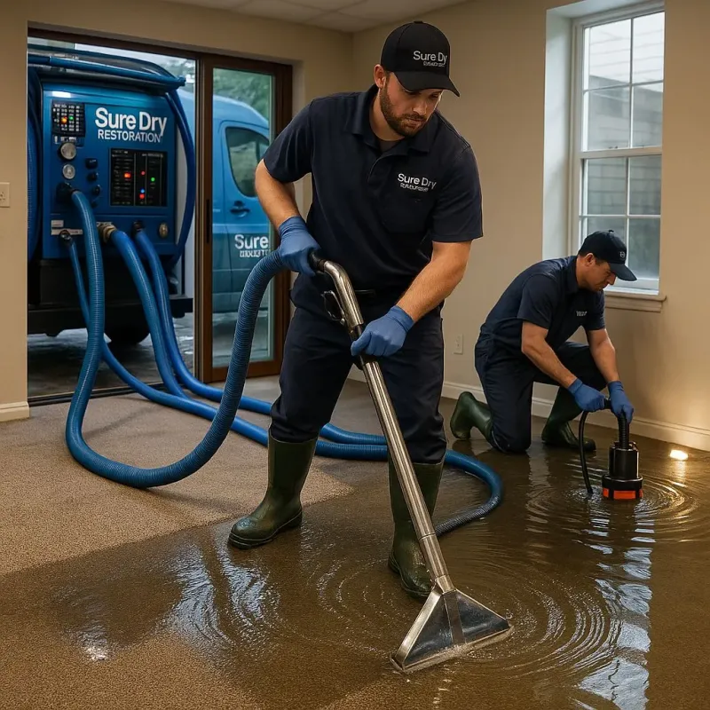 Water Extraction and Removal process in Mount Healthy Heights, OH